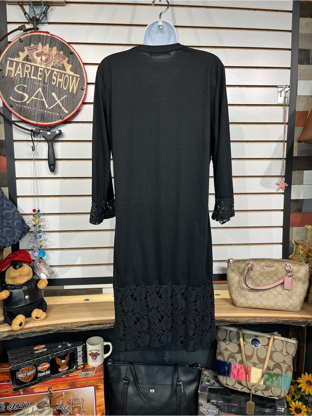 Ice Silk midi dress size 1X - Picture 4 of 8